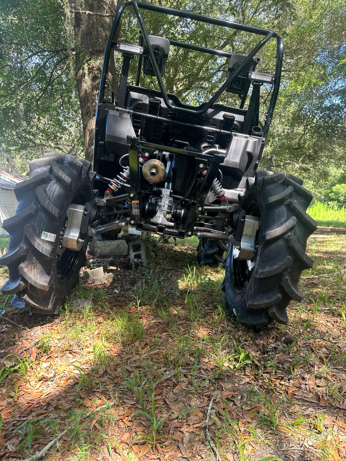 Rear raked & adjustable pioneer 500/520 arms