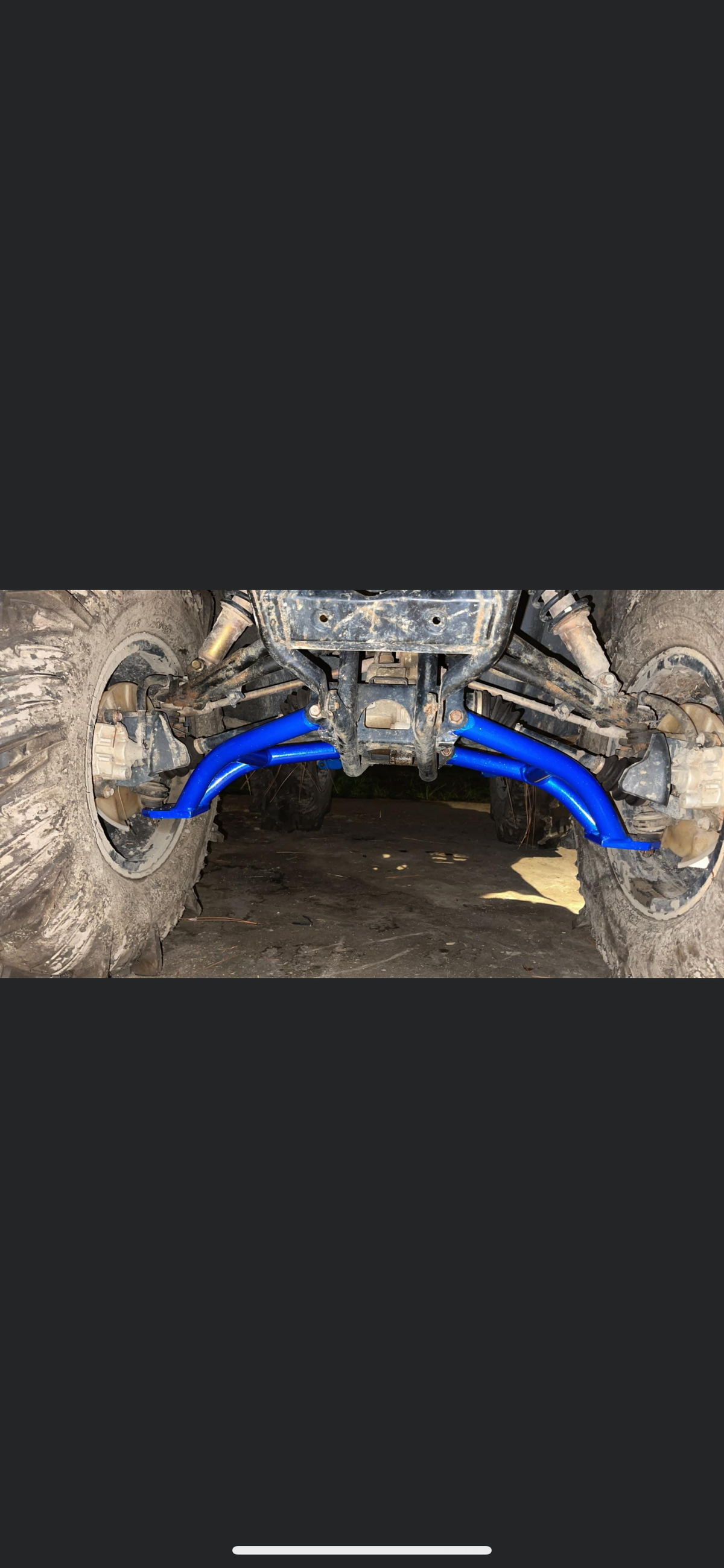 Arched front lowers for Honda foreman & rubicon
